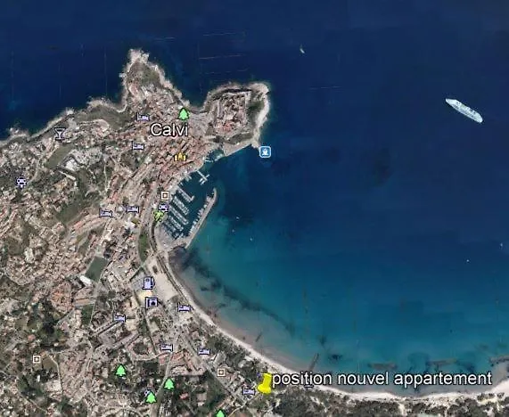 T2 Neuf Bord De - Terrasse - Calvi (Corsica)